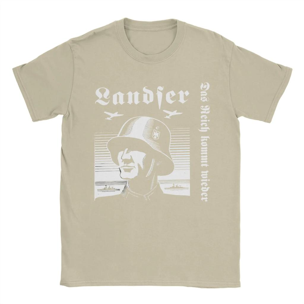 Men Women Das Reich Kommt Wieder Shirt Pure Cotton New Arrival TShirt Landser Rock Band Top Clothing