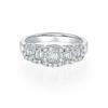 Exquisite High-End Ring, Daily Versatile Geometric Wedding Ring, Engagement Proposal Prop Female Ring