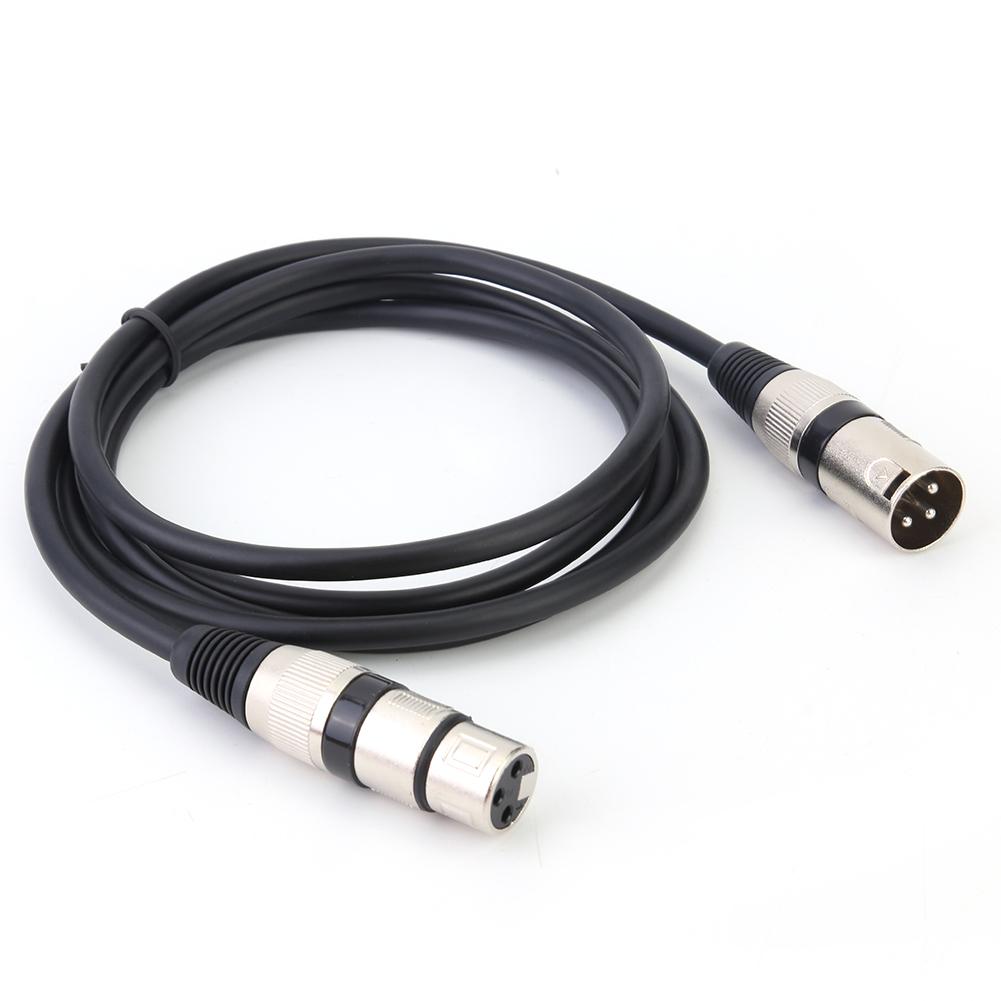 5.9ft DMX Stage DJ Cable XLR 3Pin Male to Female Connector Wire