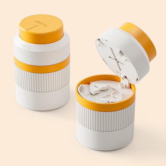 3-v-1 Řezačka na pilulky 1/4 1/2 Dělič pilulek s úložným prostorem Drtič pilulek Přenosný organizér na tablety pro malé nebo velké pilulky Domácí cestovní použití