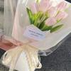 50CM*20M Transparent Flower Wrapping Paper Roll for Handmade Bouquet Gift Packaging Eco-Friendly Packaging Film for Flower Shops