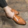 Men's Casual Shoes Plus Size Leather Luxury Designer Social drivingParty Shoes Adult Fashion Dress Moccasins Men Loafers