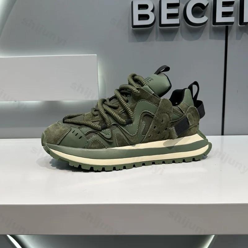 Scarpe Board da Studente Scarpe Sportive Casual Stile di Strada Suola Spessa Scarpe Casual da Skateboard Aumento Altezza Lacci Incrociati Sneakers