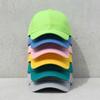 Casquettes de Baseball en Coton Couleur Unie pour Femmes Hommes Été Enfants Casquette à Visière Réglable Hip-Hop Chapeau de Soleil