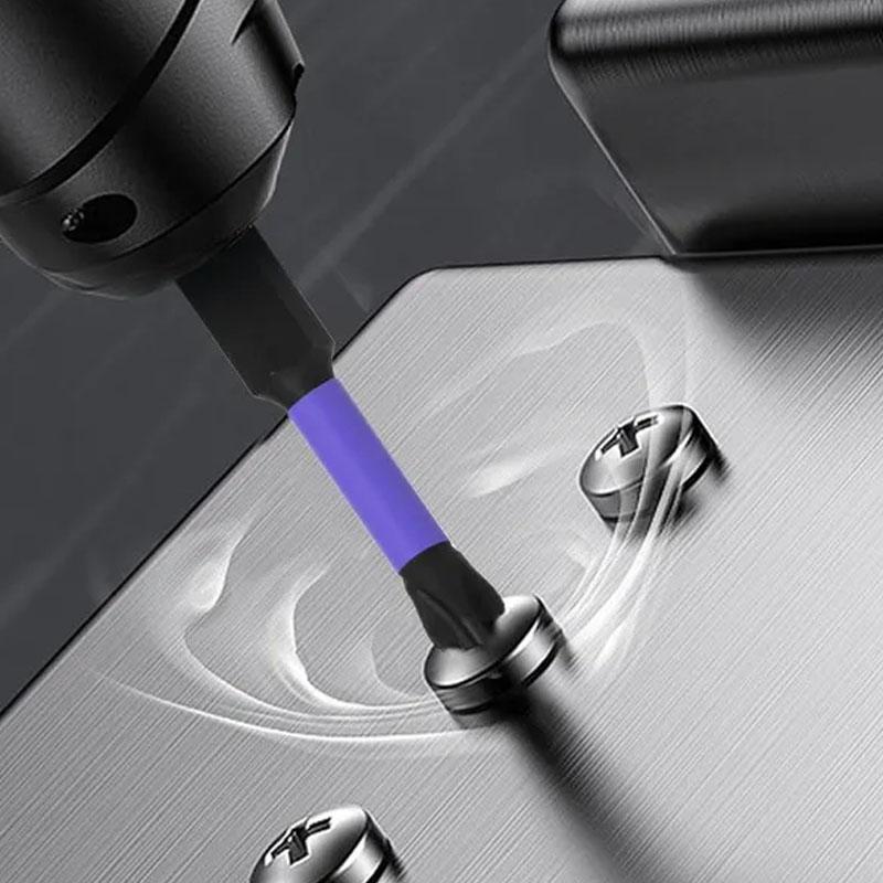 6PCS Non-slip Screw Electric Screwdriver Bits Set 25 50 65 70 90 150mm Impact Strong Magnetic Batch Head Woodworking Tools