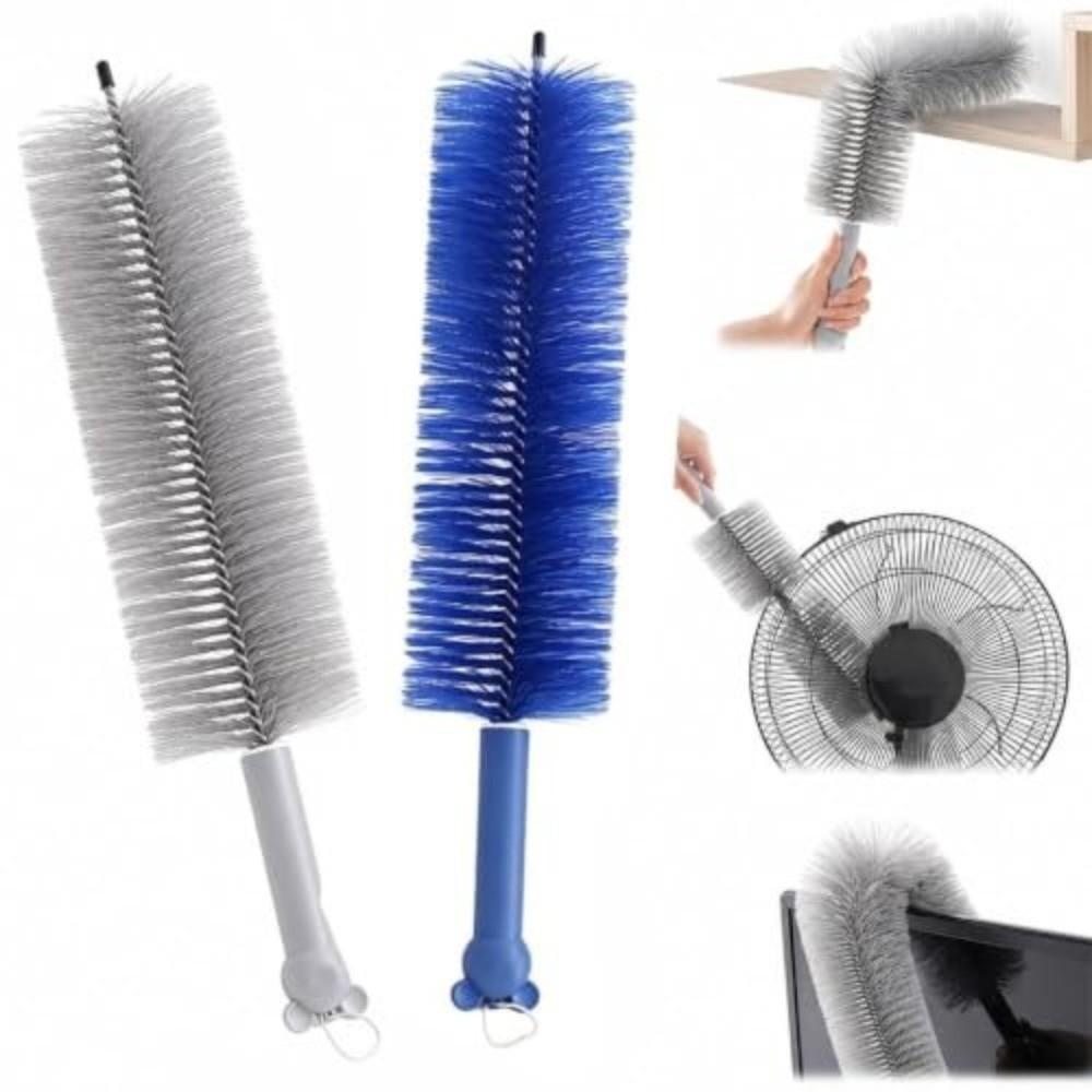 Microfiber Fan Cleaning Brush Bendable Head Microfiber Dusting Brush For Electric Fans