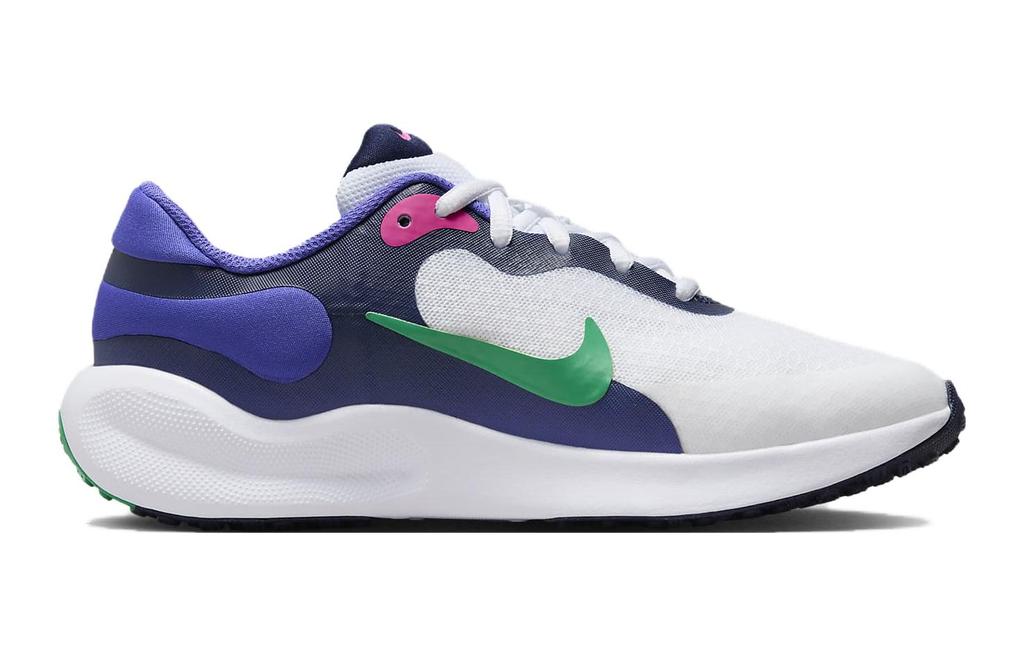 Nike Revolution 7 GS 'Midnight Navy Stadium Green' FB7689-101