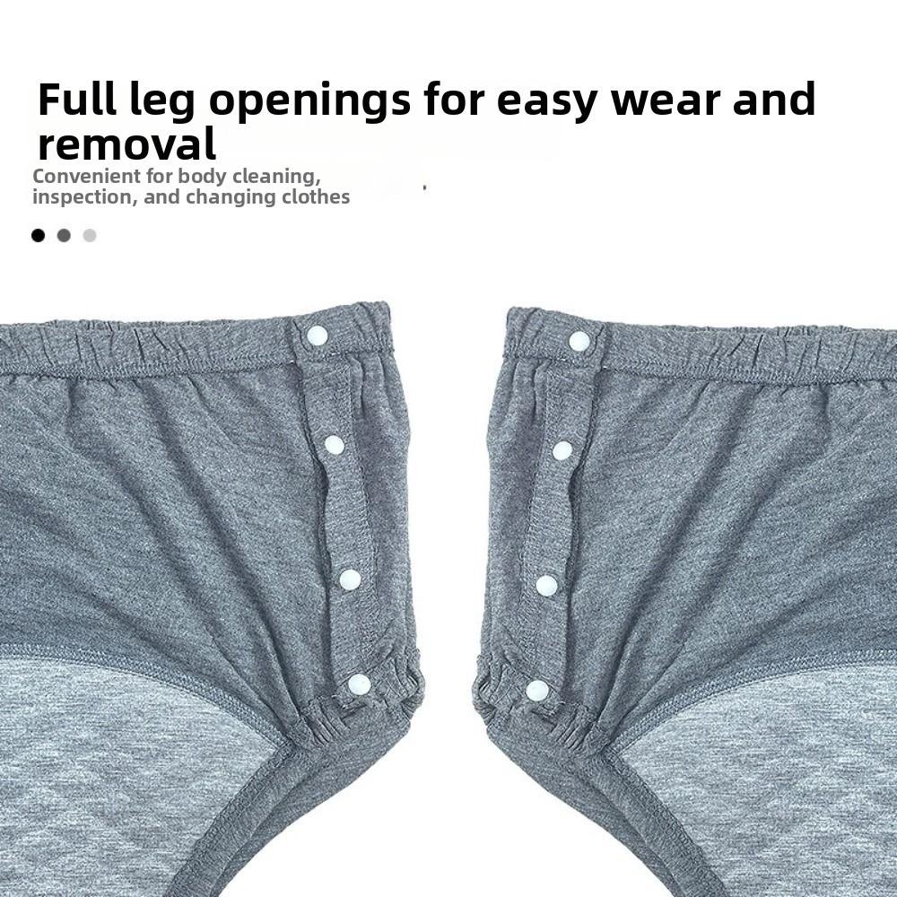 Antibacterial Washable Diaper Leak-Proof Absorbent Briefs  Bed Paralysis
