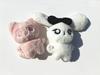 Aespa Ning Giselle Cute And Cuddly Aespa Ning Yizhuo Plush Keychain Giselle 10cm