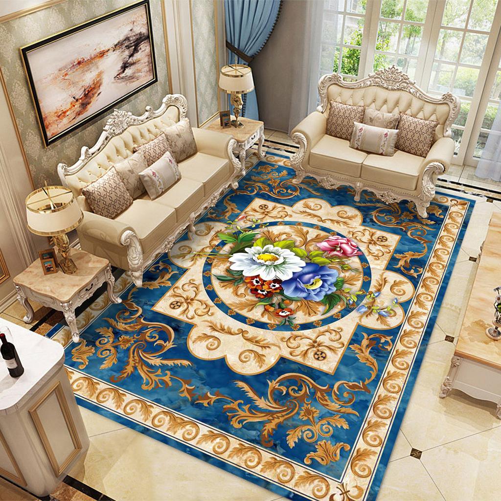 Fashion Living Room Carpets Indoor Entrance Doormat Bedside Pastoral Rug Home Corridor Carpet
