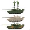 1/72 Scale Tank Model Assembled Playset Collection Desk Decoration Tracked Crawler