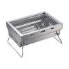 CAPTAIN STAG BBQ-Herd Edelstahl Sologrill Kompaktgröße UG-62