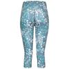 Womens/Ladies Influential Recycled Animal Print 3/4 Leggings