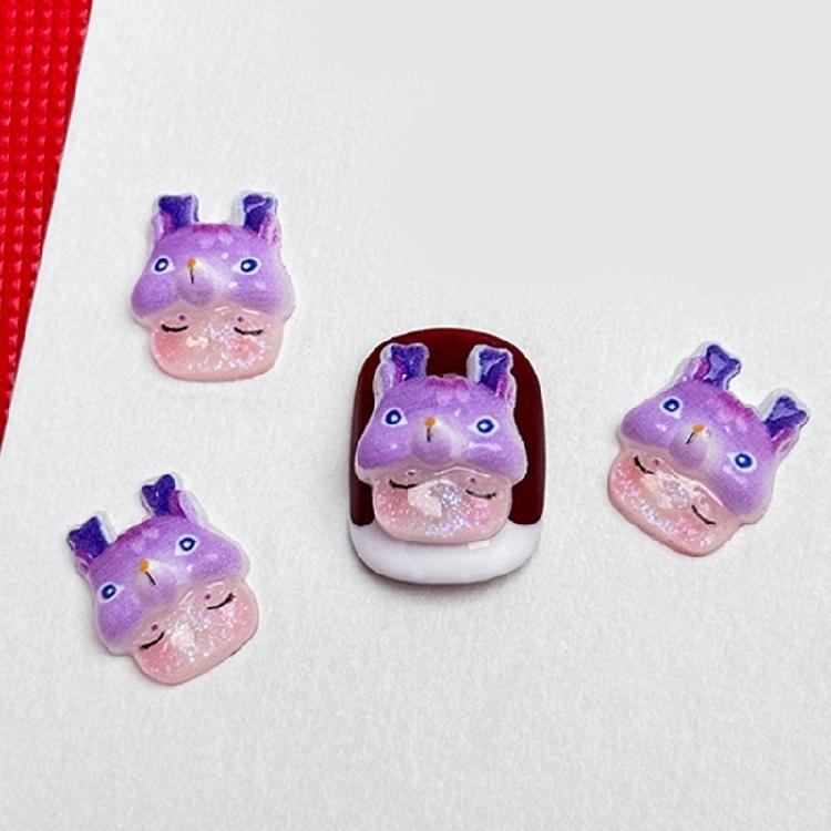 

10Pcs 3D Dragon Nail Art Charms Cartoon Dragon Nail Art Pendant Nail Rhinestones