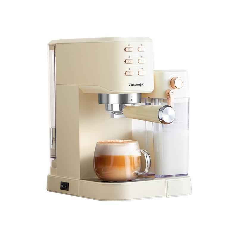 American UDI Semi-Automatic Espresso Machine with High-Pressure Extraction & Milk Frother.