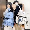 Middle School Student's Schoolbag Is High Value Simple Female College Student Lightweight College Style Large Capacity Backpack Male