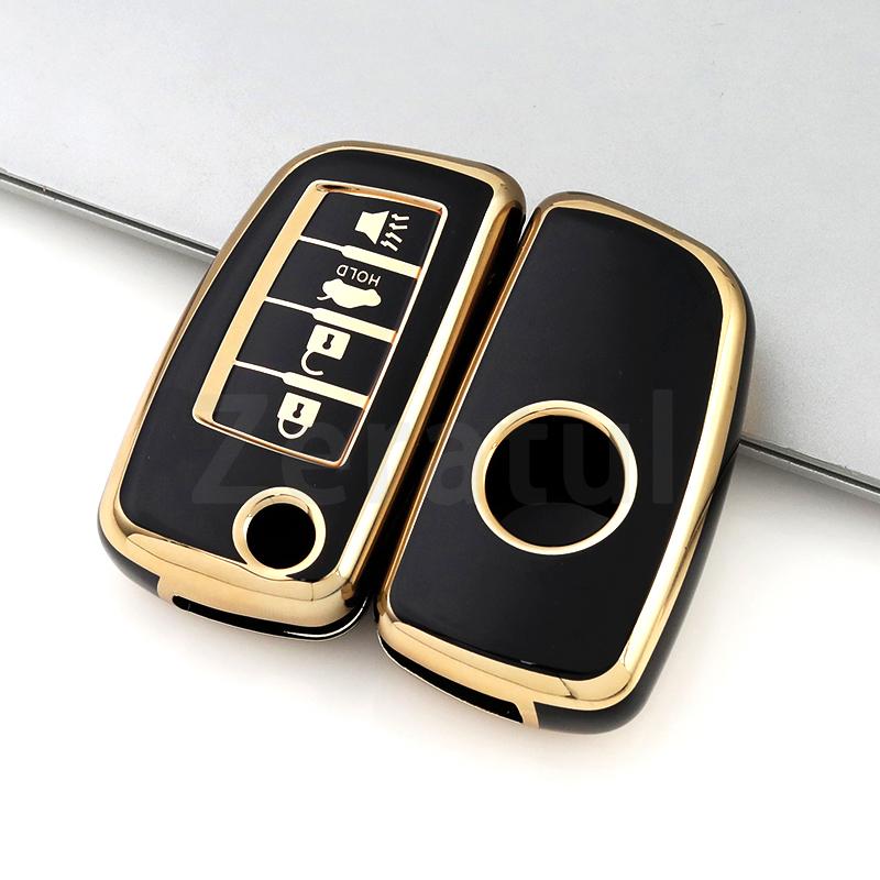 4 Buttons Car Key Case Cover Tpu Auto Shell Holder For Nissan X-Trail Qashqai J11 Juke Murano Micra Tiida Maxima Altima Kicks