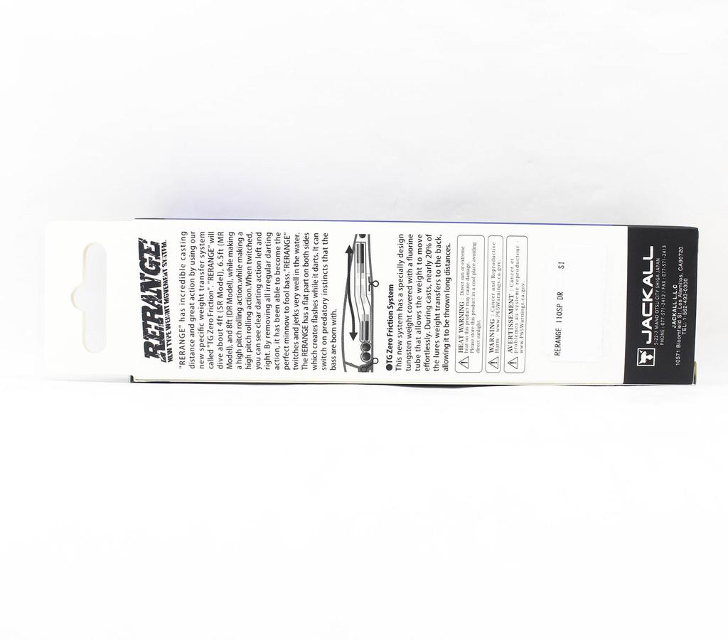 Jackall Rerange 110SP DR Suspend Lure Double Clutch Gold & Black (1579)