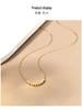 925 Sterling Silver Light Luxury Snake Bone Chain Necklace – Versatile High-End Women's Clavicle Jewelry