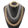 Hip Hop Heavy Out Cuban Rivet Neck Chain Gothic Spiked Cuban Link Necklace For Man Women Rock Charm Jewelry Accessories