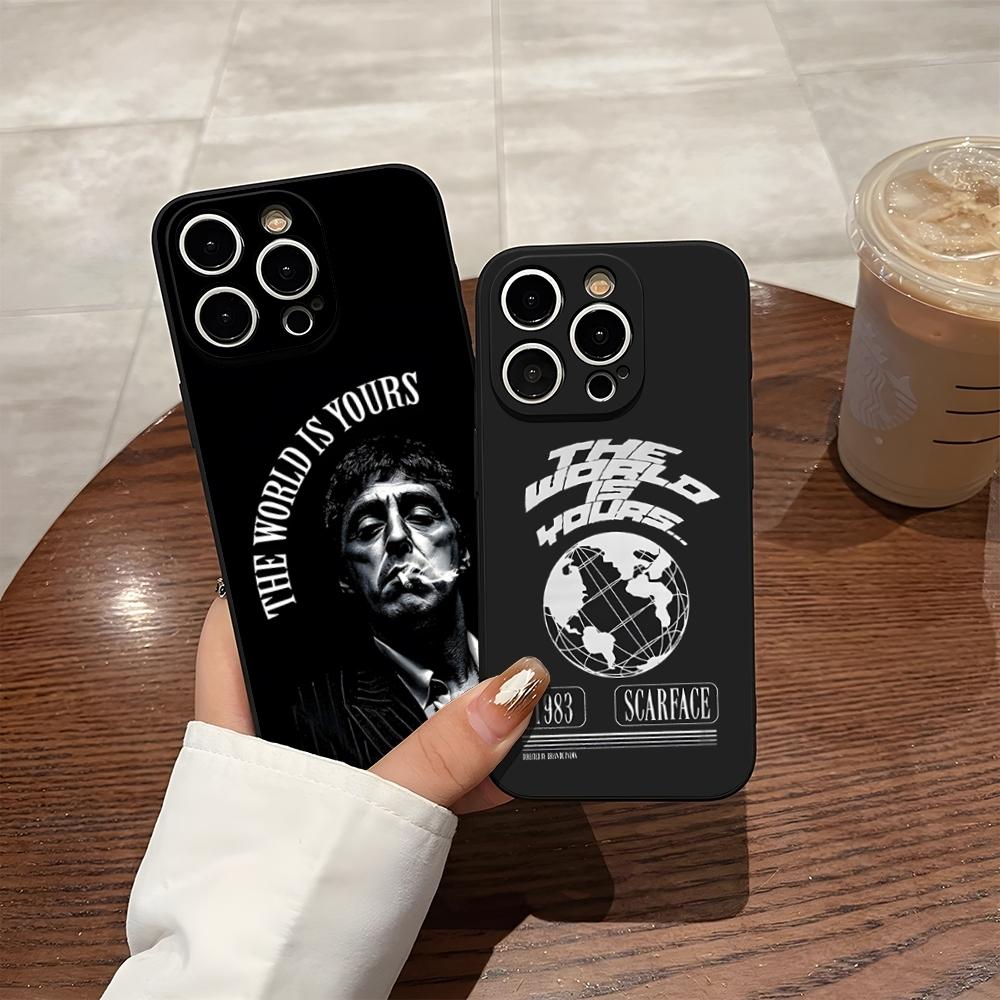 1983 Film S-Scarface Phone Case For Iphone 17 Pro Max 16 Pro Max 15 Pro 14 Plus 13 11 12 Xr X Xs Plus Se Back Cover