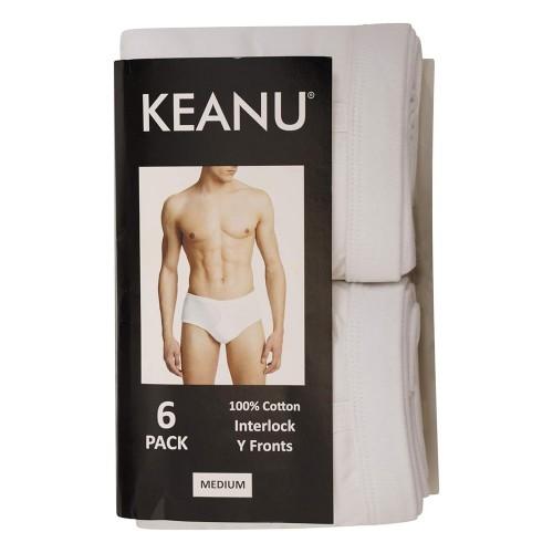 Keanu Men's Plain Briefs (Pack of 6)