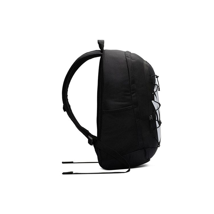 Nike Hayward 2.0 Casual Sports Basic Logo Print Drawstring Decoration Backpack Unisex Backpack Black BA5883-013