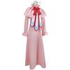 Anime Fairy Tail Cosplay Mavis Vermilion Cos Halloween Party Full Set Japanese Anime Cosplay Clothes Wigs Halloween Party Costum