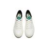 Anta Round Toe Lace-Up Shock Absorbing Wear-Resistant Low-Top Skate Shoes Men Sneakers White Green 112418012-3