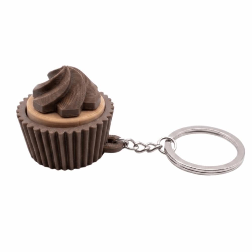 Simulation Finger Button Pendant Food Funny Calming Keychain  Children Adults