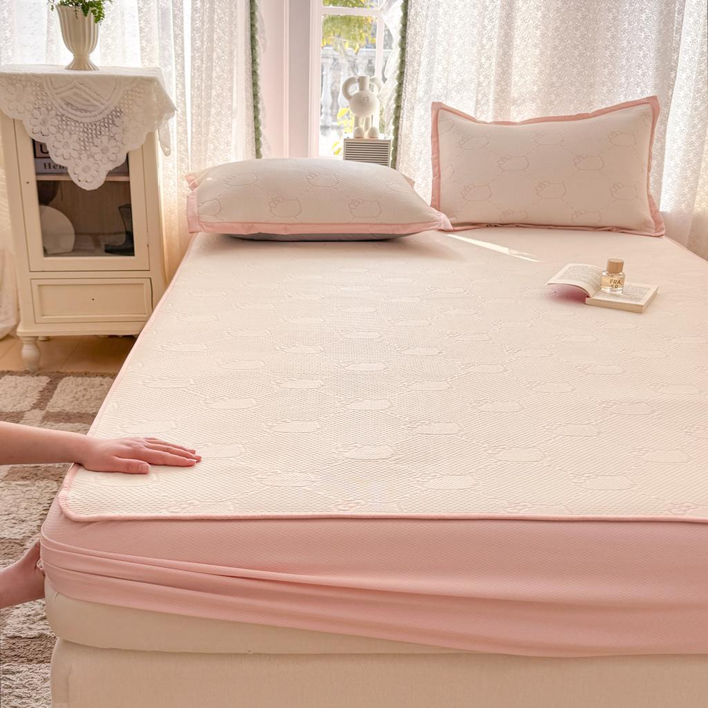 Mei Yun Ge Liang Dou Jacquard Cold Mat Bed Sheet