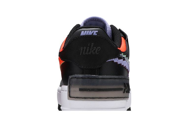 Women's Sneakers Nike Air Force 1 Low Shadow 8 Bit Black (Women's) Black/White-Multi