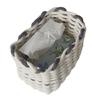 Convenient Cotton Rope Storage Basket Handwoven Cotton Rope Woven Organization Baskets Portable Storage Container