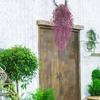 Artificial Hanging Flowers for Outdoors UV Resistant Fake Vines with Flowers Weatherproof