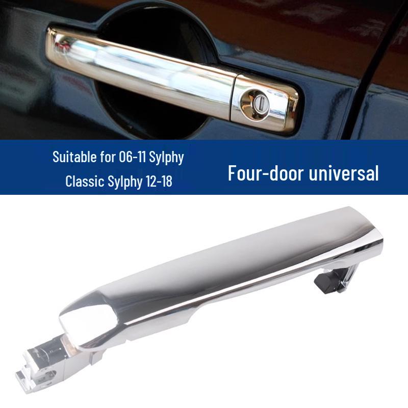 Compatible with 08-12 New Teana and New Sylphy Car Door External Pull Handle for Front and Rear Doors.