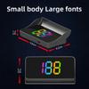 Car HUD GPS Digital Speedometer – Plug-and-Play Windshield Projector, Color Display KMH Speed for Trucks, SUVs & All Vehicles