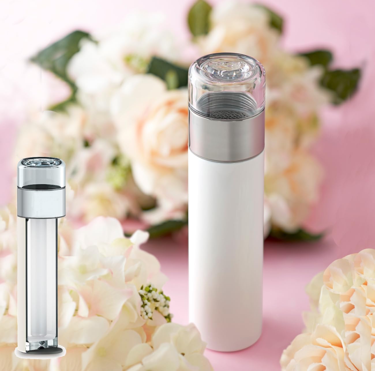 

PAO ТЕРМОКРУЖКА СЛИМ КЕРАМИКА Двухцветное ситечко для чая Тамблер (Бутылка для воды) с керамическим покрытием, представлено в anan. Наслаждайтесь свежезаваренным чаем дома,