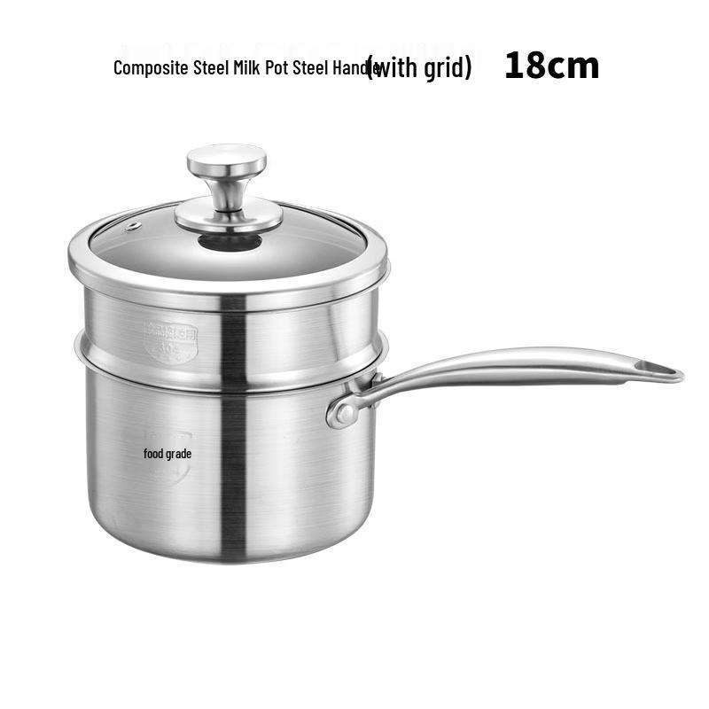 

Zhi Shi Food Grade 304 Stainless Steel Milk Pot