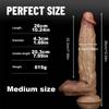 Damski, ponadgabarytowy długi makijaż Phallus Symulacja Dildo Oversized Stallion Masturbator Adult Supplies