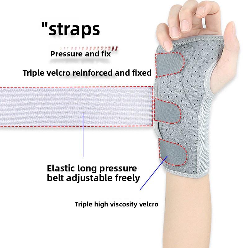 

Hand Guard, Wrist Guard, Palm Tendon Sheath, Breathable Support, Fixed Guard, Adjustable Strap, Pressurized Wrist L