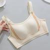 Seamless Lingerie Women's Thin Frameless Bra Strapless Bra Anti-glare Rabbit Ear Cup Vest Style Bra Push Up Bra