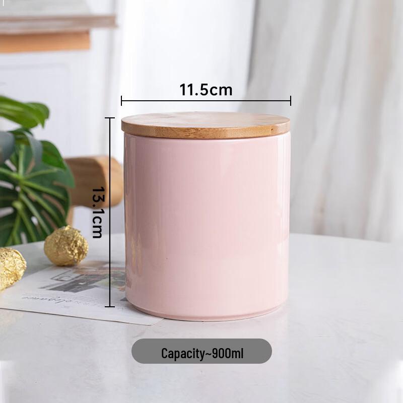 ZISIZ Solid Ceramic Food Storage Canister