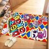 Digital Circus Carpet Perfect for Game Room Dining Room Kitchen Dormitory Anti-slip Rug Decorate Offices Luxury Gift for Birthday, Christmas, Wedding