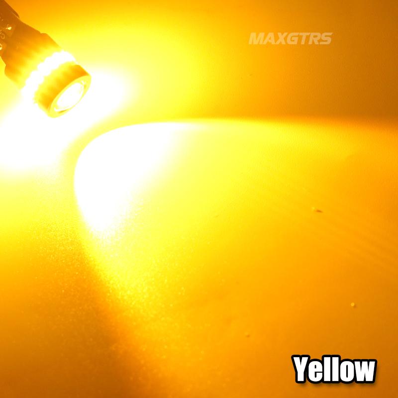 MAXGTRS 2/5/10 шт. W5W T10 Светодиодные лампочки Canbus для автомобиля, освещение салона, для чтения, парковочные огни 2 pieces жёлтый