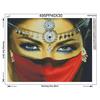 5D Diamond Paintings Cross Stitch Pictures of Rhinestones Needlework Diamond Crafts Masked Woman