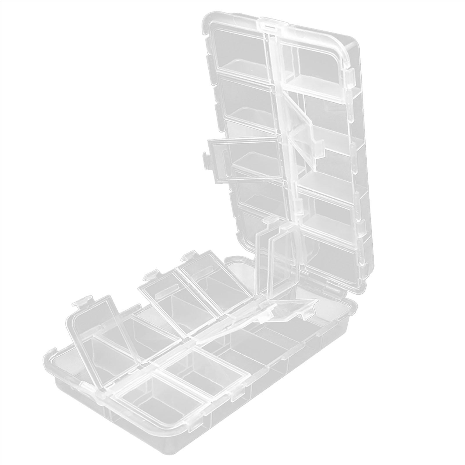 Premium Fishing Tackle Storage Box Organizer With 20 Compartments Tackle Utility Boxes With Adjustable Dividers 013# #1