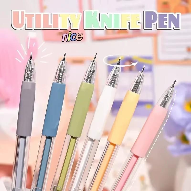 Professional Art Pen Utility Knife Paper Cutter Stickers Scrapbooking Cutting Tool Express box cutter School Supplies Stationery