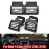 Car Front Dash Left Right Air Conditioner AC Vent Grille Outlet Assembly For Mercedes Benz W251 R Class R300 R320 R350 R400 R500