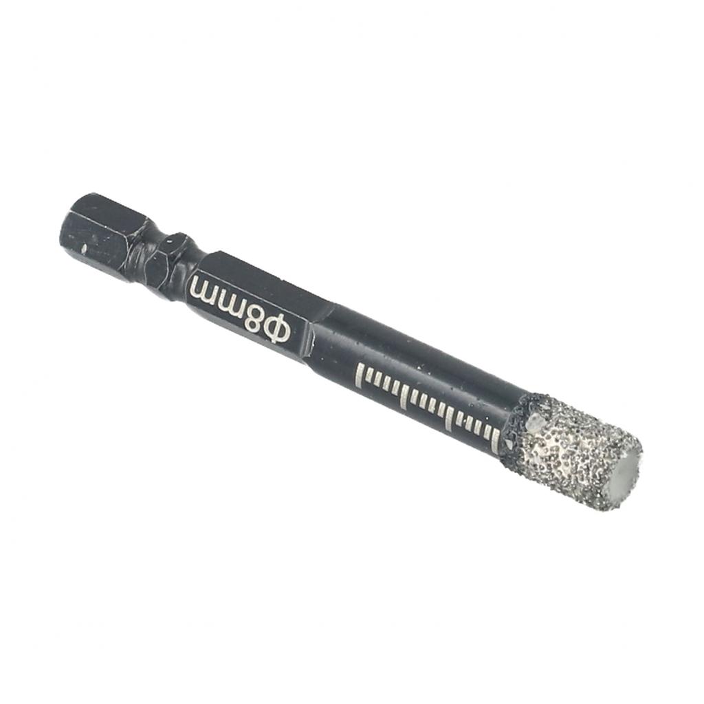 1pcs 6 8 10 12 14mm Diamond Dry Drilling Bits Hex Shank Core Hole Saw
