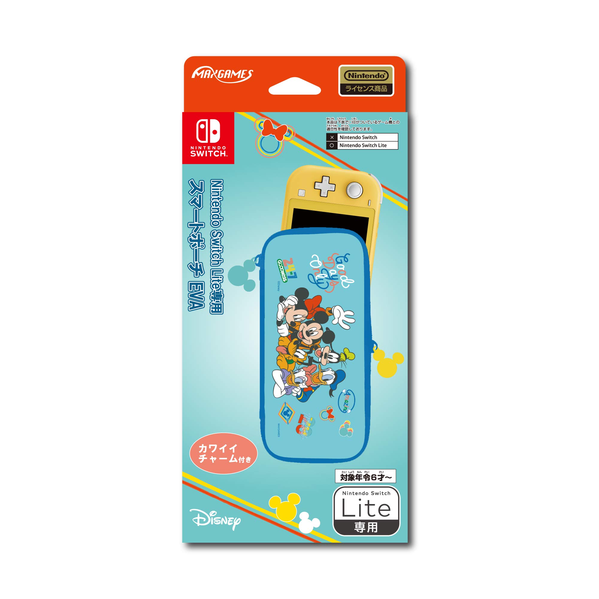 

Licensed Nintendo Switch Lite Smart Pouch EVA Mickey Friends [Nintendo Product] & (Mint)